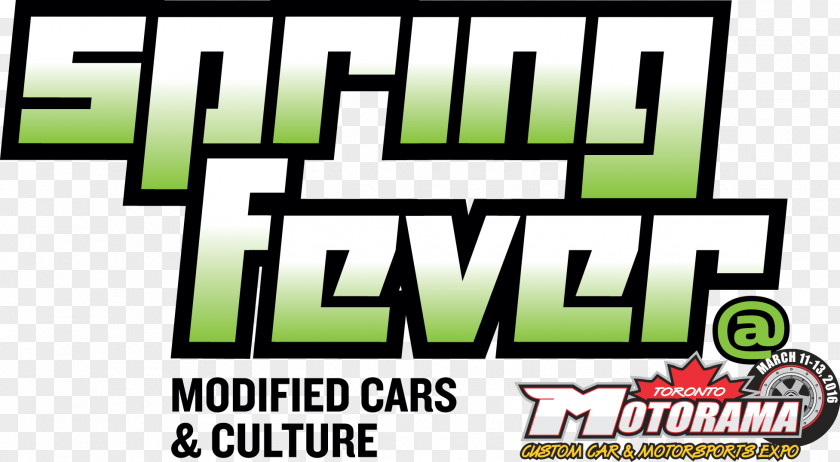 Spring Fever Logo Motorama Car PNG