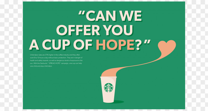 Starbucks Donation Charitable Organization Coffee Advertising PNG