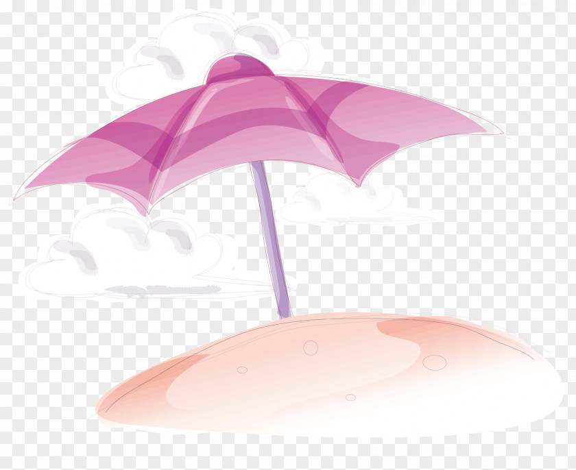 A Pink Umbrella PNG