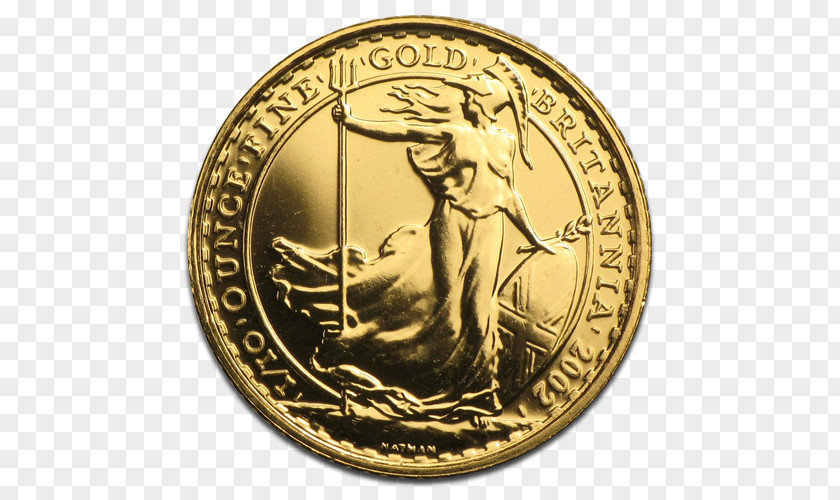 Coin Bullion Royal Mint Gold Britannia PNG