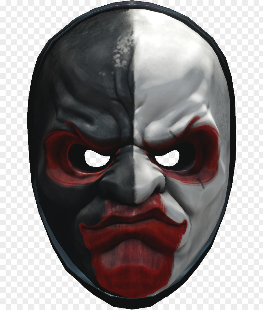 Mask Payday 2 Character Tony Montana PNG