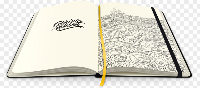 Notebook Hardcover Coloring Book Paper PNG