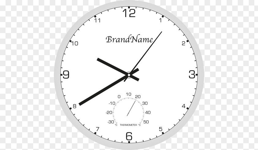 Simple Watch Clock Face Dial PNG