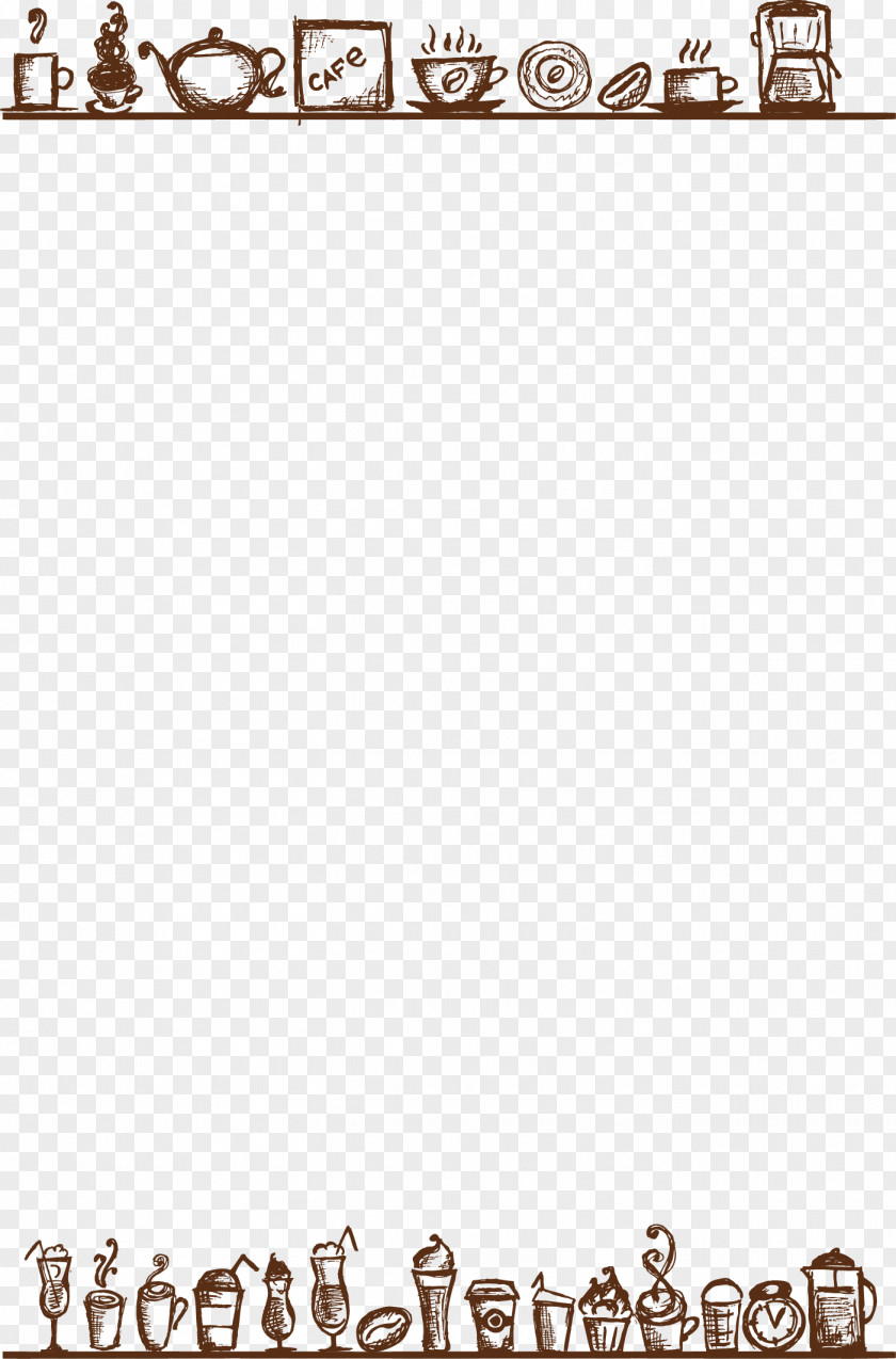 Vector Cute Header Footer Euclidean Page PNG