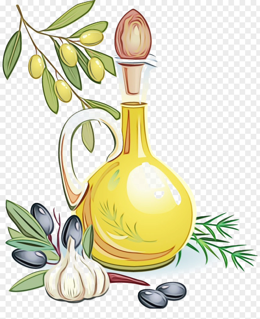 Vegetable Oil Extra Virgin Olive Flower Cartoon PNG