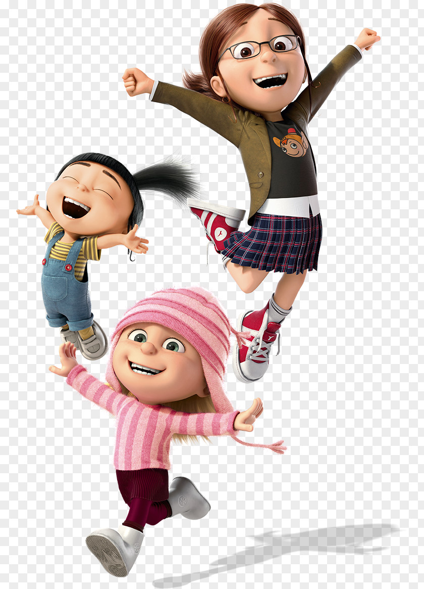 Despicable Me Margo Agnes Edith Drawing PNG