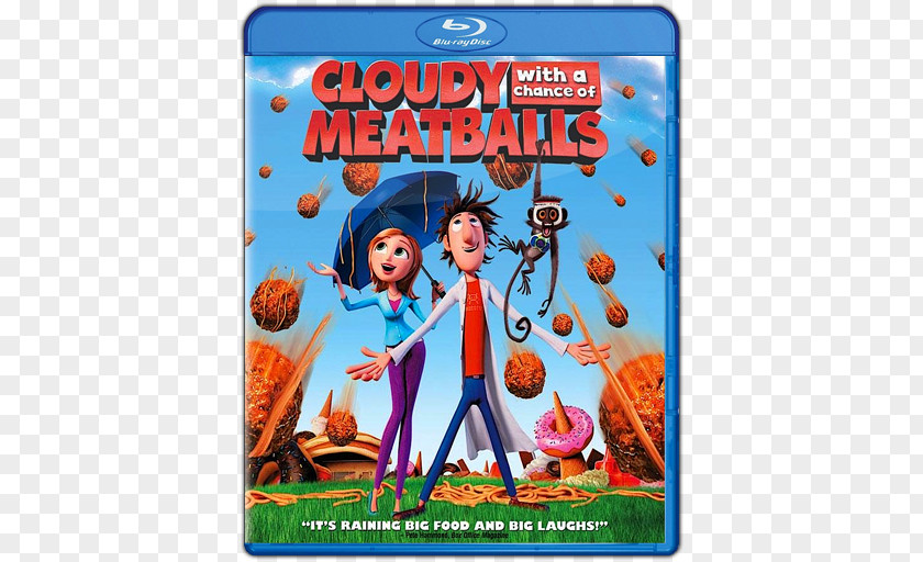 Dvd Blu-ray Disc Flint Lockwood Cloudy With A Chance Of Meatballs DVD Film PNG