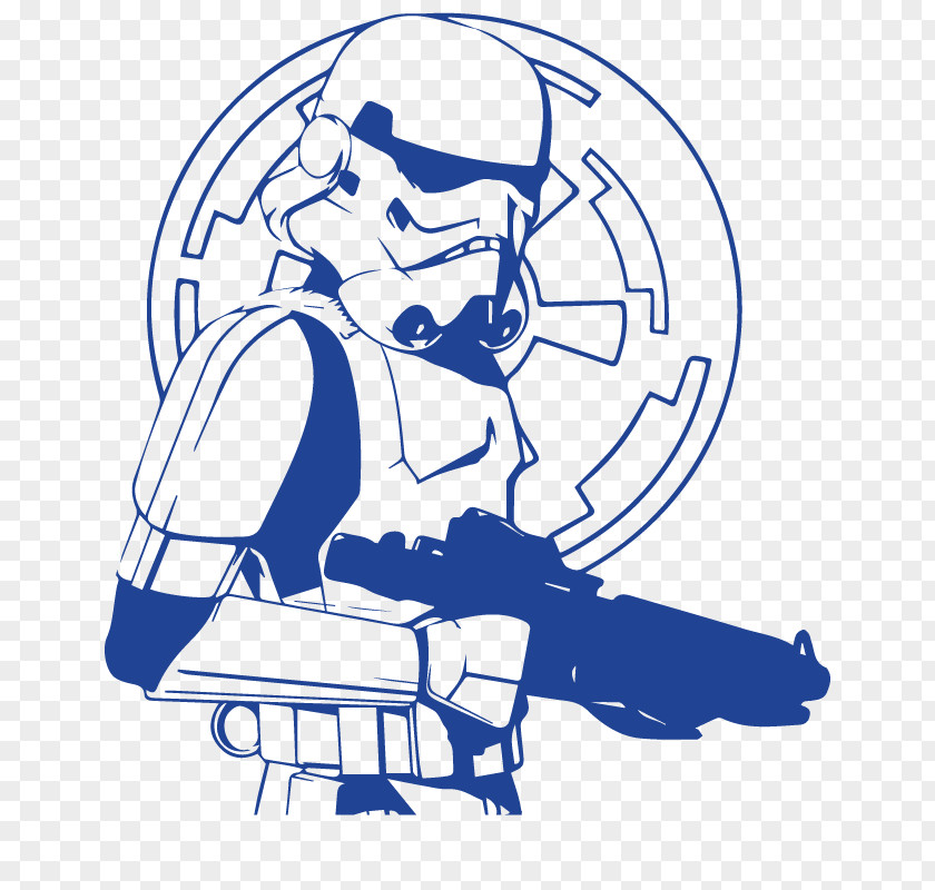 Pew Banner Stormtrooper Star Wars Decal Darth Vader Poster PNG