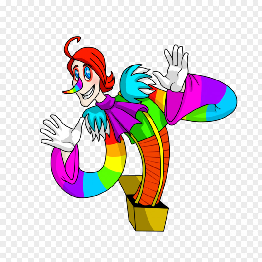 Rainbow Candy Laughing Jack Creepypasta Clip Art PNG