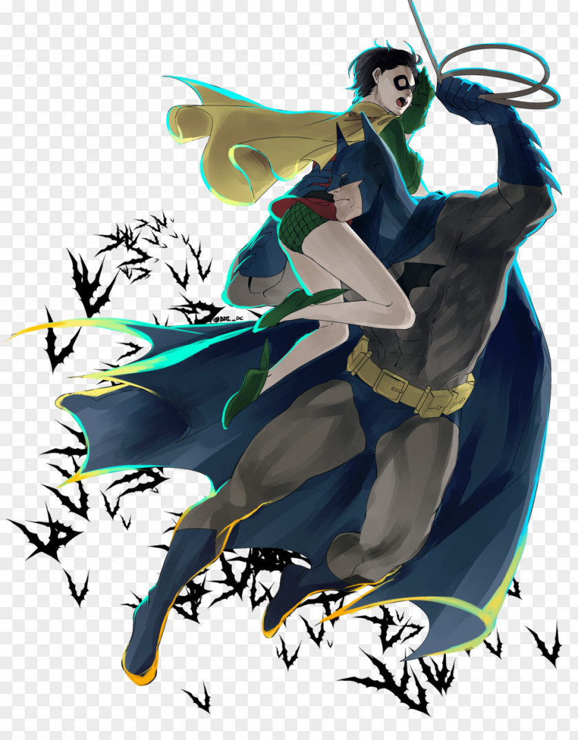 Batman Robin Visual Arts DeviantArt Artist PNG