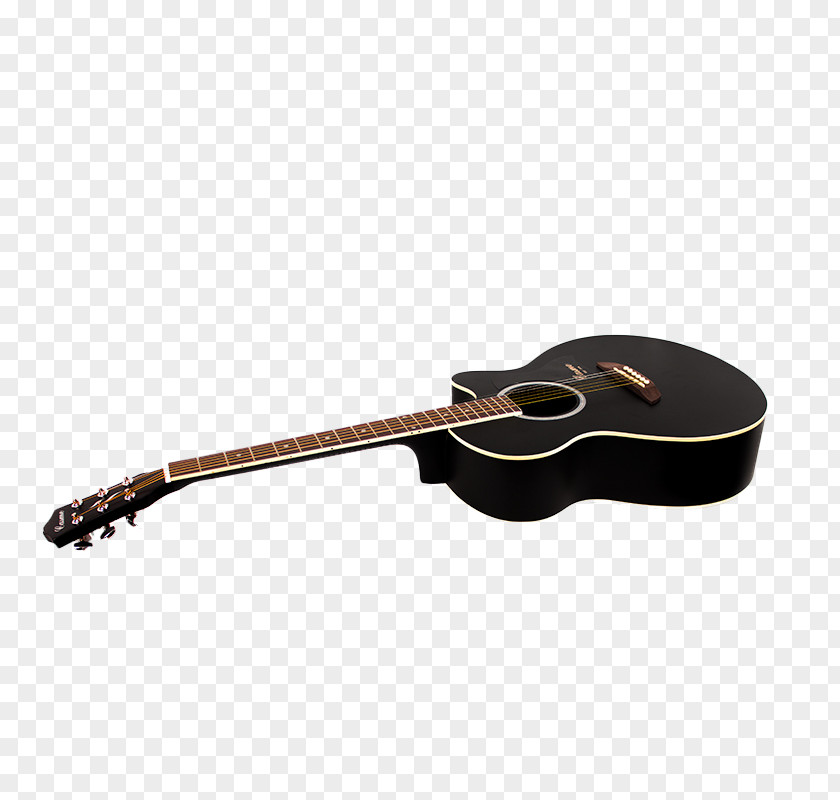 Black Electric Guitar Acoustic Free Education PNG