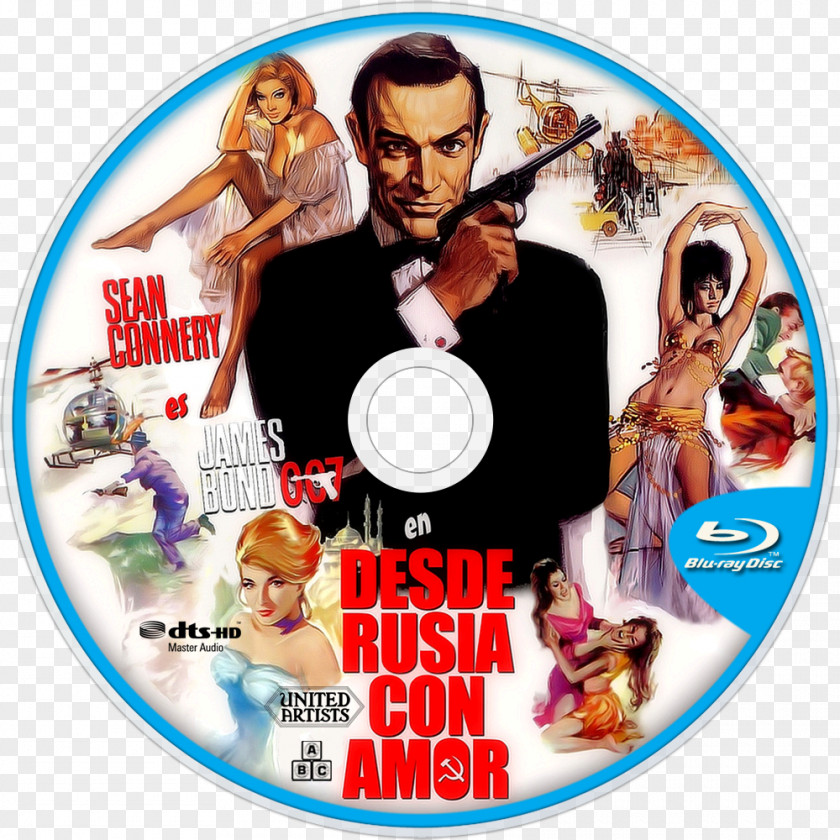 From Russia With Love Russian James Bond Blu-ray Disc Film Television PNG