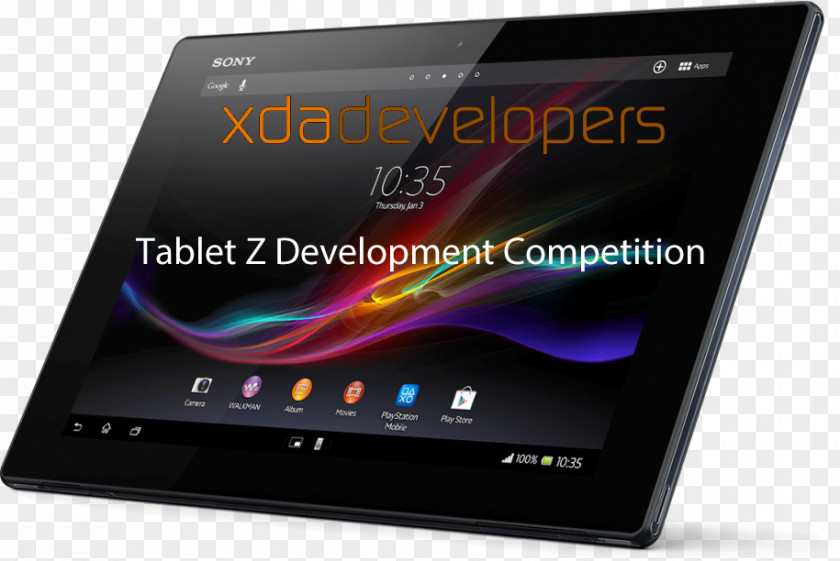 Sony Xperia Tablet S Z4 Z2 Z PNG
