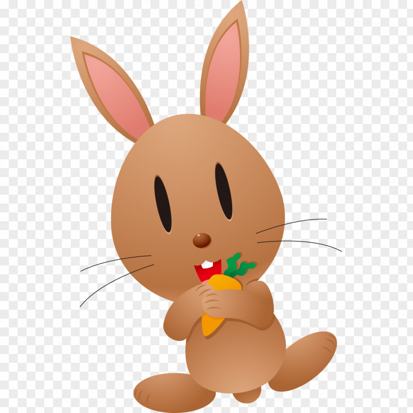 Little Rabbit Model Cartoon Clip Art PNG