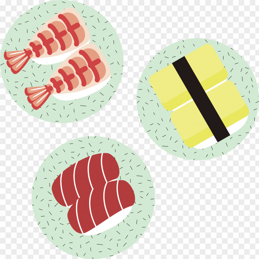 Sushi Sashimi Plate Clip Art PNG