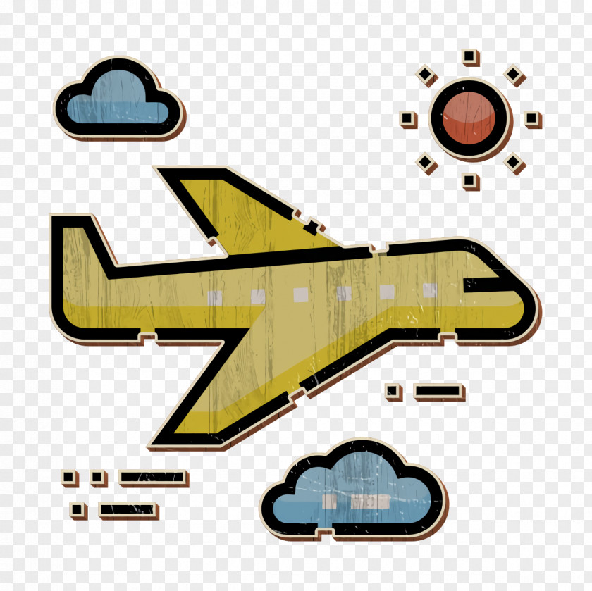 Vehicles Transport Icon Plane PNG