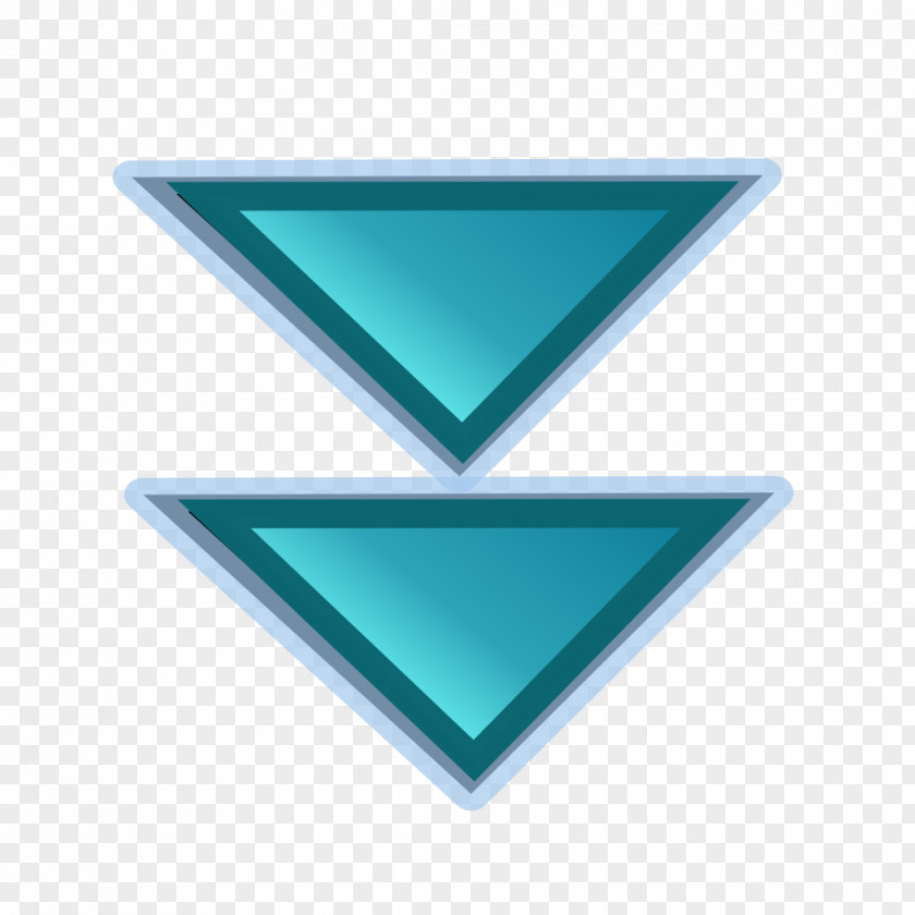 Angle Triangle Turquoise PNG