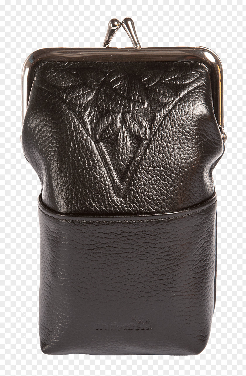 Cigarette Case Handbag Leather Wallet PNG