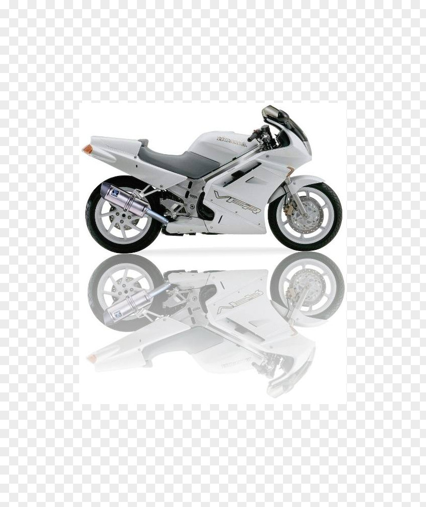 Honda VTR1000F Exhaust System Car Motorcycle PNG