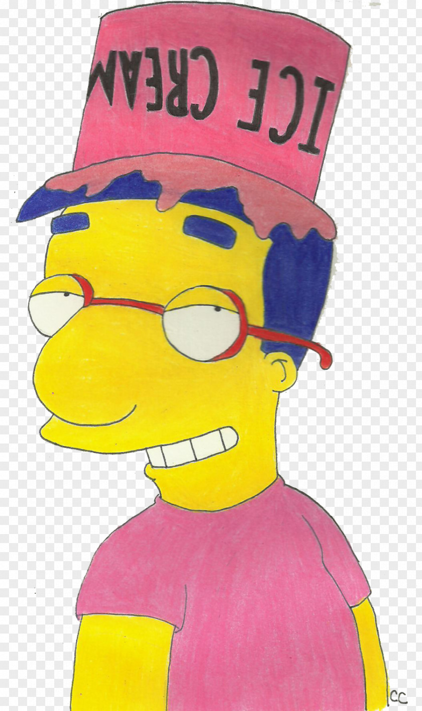 Milhouse Animated Cartoon Character Font PNG