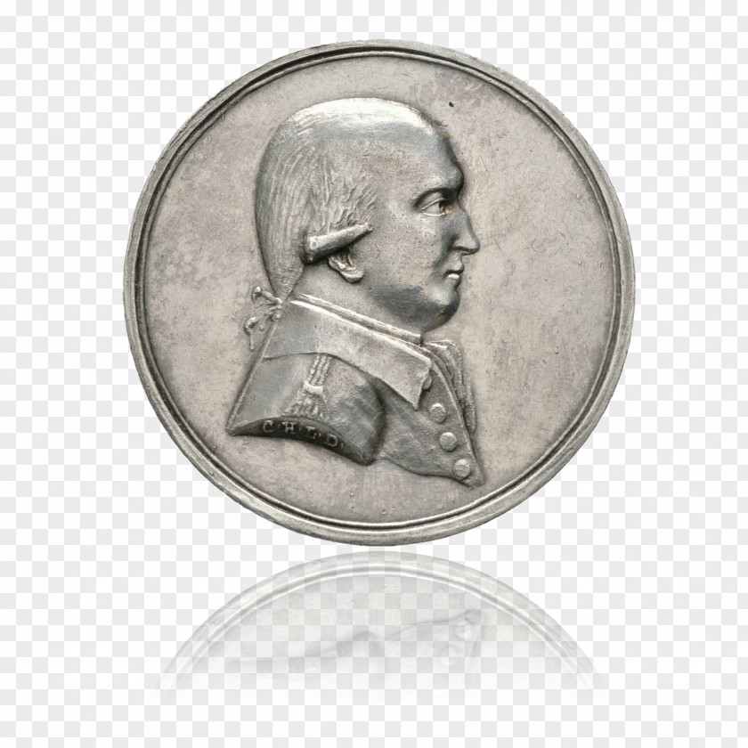 Silver Medal Coin PNG