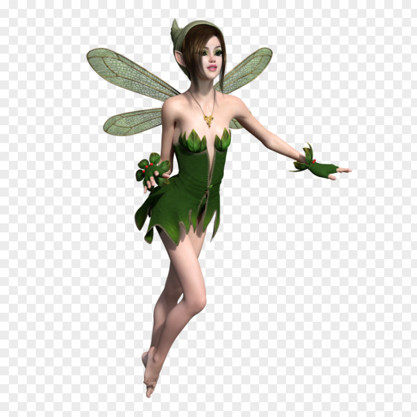 Fairy Insect Figurine PNG