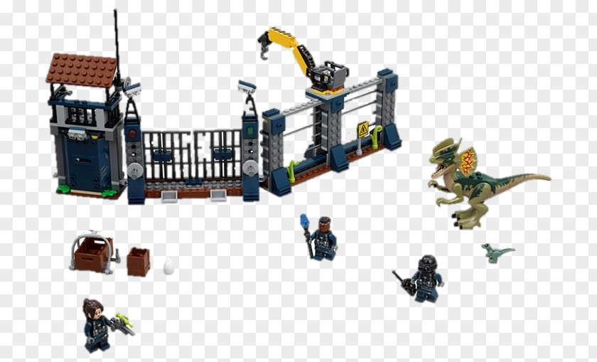 Toy Lego Jurassic World Dilophosaurus Amazon.com PNG