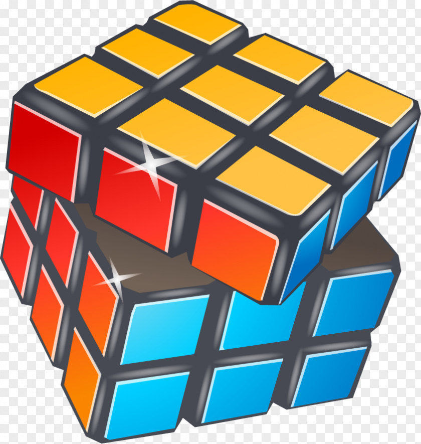 Vector Toys Cube Game Icon PNG