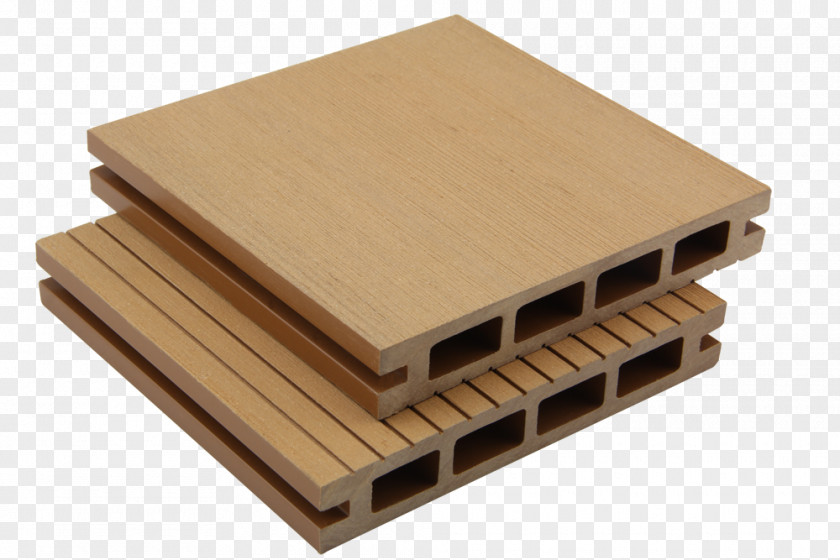 Wood Wood-plastic Composite Lumber Deck Material PNG