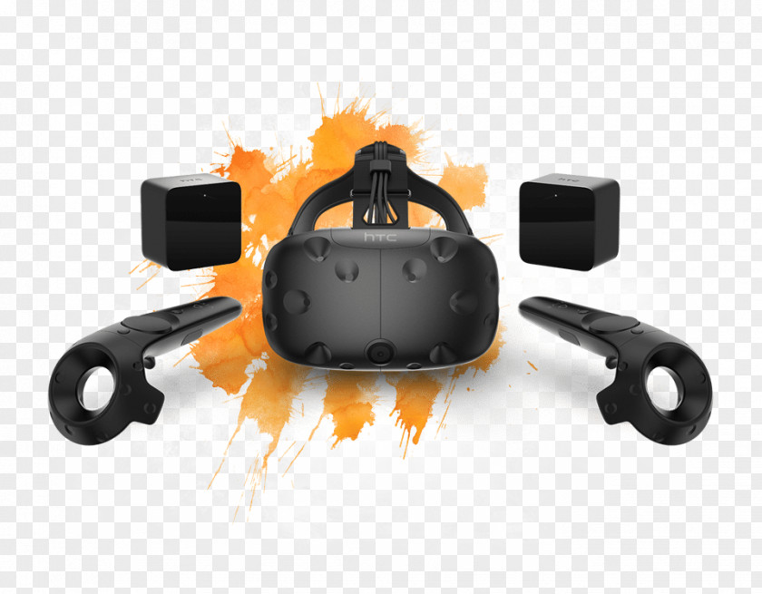 Mind Blowing HTC Vive Oculus Rift Virtual Reality Headset Rec Room PNG