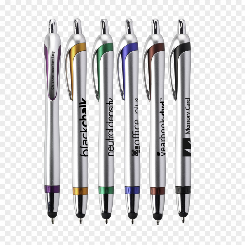 Sale Flyer Set Ballpoint Pen Stylus Pens Promotional Merchandise PNG