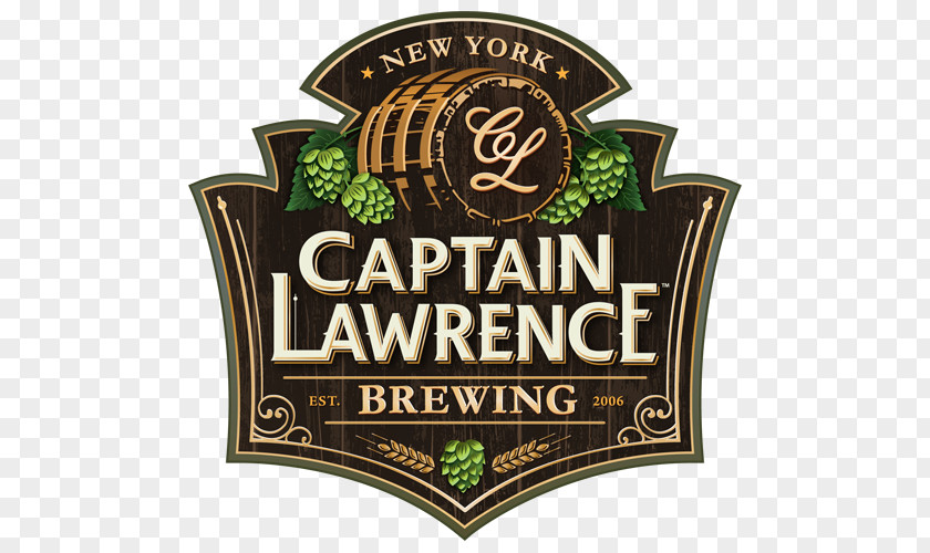 Beer Captain Lawrence Brewing Company Logo Oregon Breweries Brewery PNG