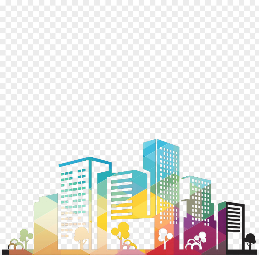 City People Architecture Icon PNG