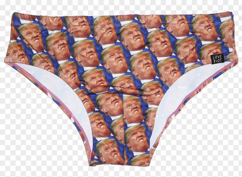 Donald Trump Face Mask Trunks Clothing Swimsuit Crippled America United States PNG