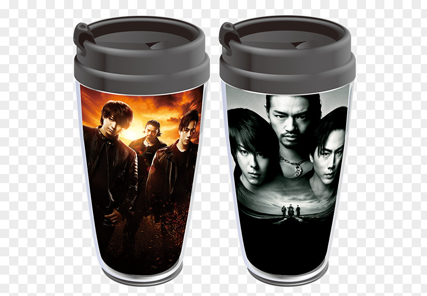 News Headlines High & Low: The Movie Coffee Cup Tumbler Mug Pint Glass PNG