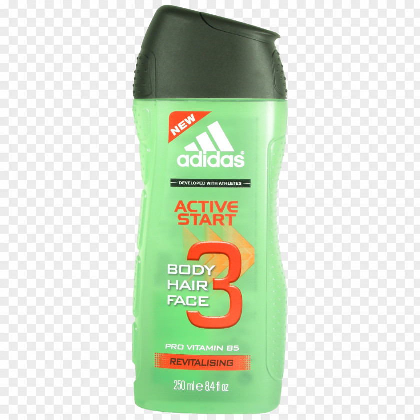 Shower Gel Adidas Body Hair Face Cleanser PNG