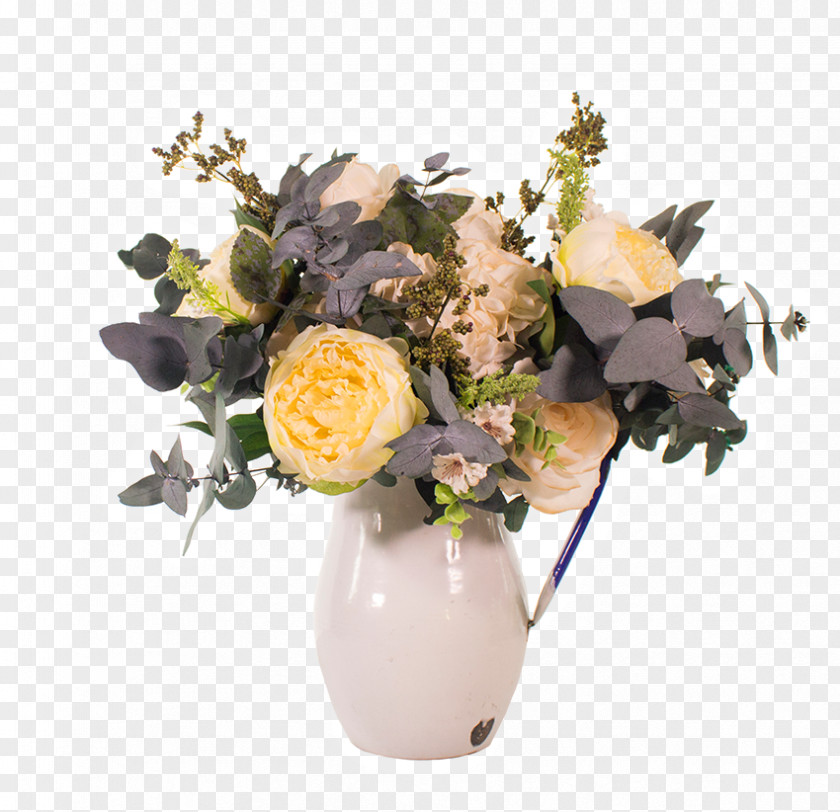 Vase Floral Design Cut Flowers Flower Bouquet PNG