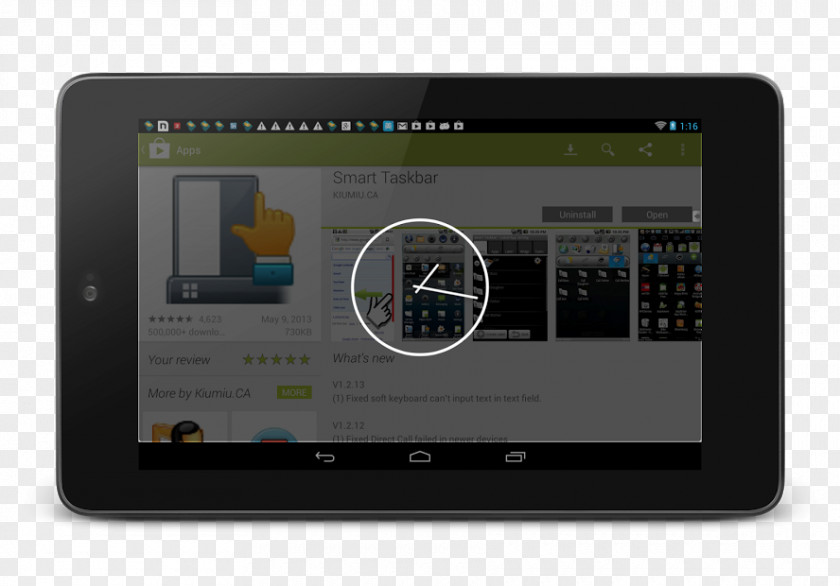 Android Computer Software Taskbar Toolbar Program PNG