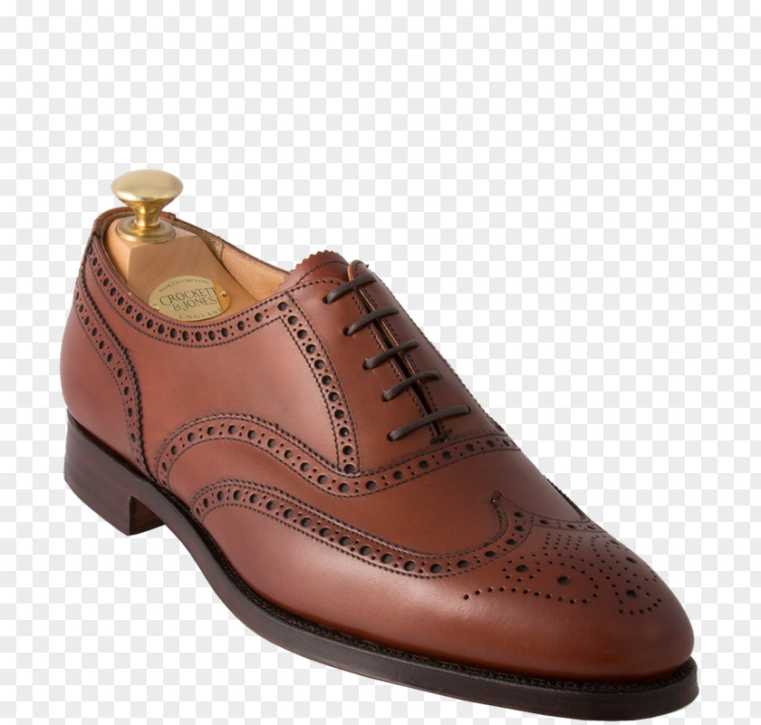 Boot Leather Shoe Crockett & Jones Northampton PNG
