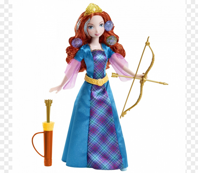 Merida Rapunzel Ariel Doll Disney Princess PNG