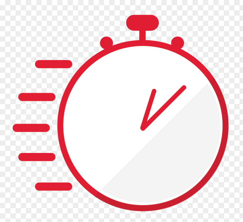 Red Line Circle Icon Clock PNG