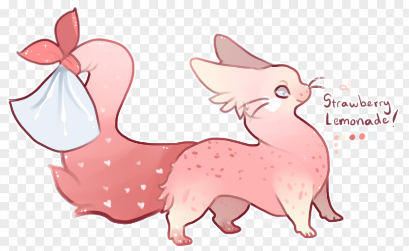 Strawberry Lemonade Hare Pig Canidae Dog Snout PNG