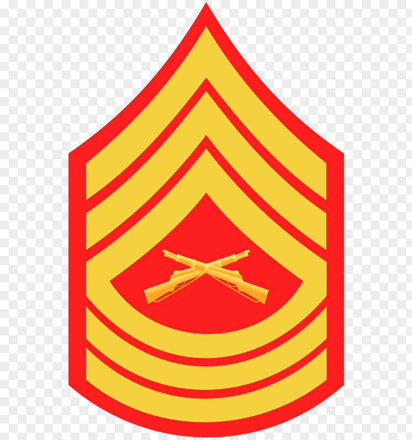 United States Marine Corps Rank Insignia Master Sergeant Gunnery PNG