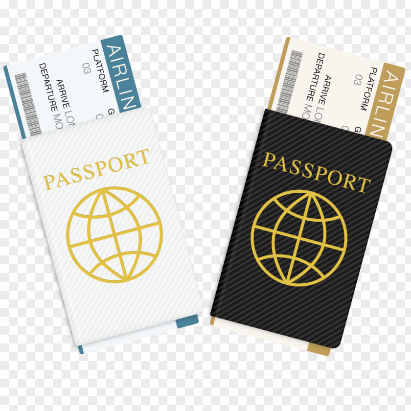 Vector Passport Travel Book Stamp Visa PNG