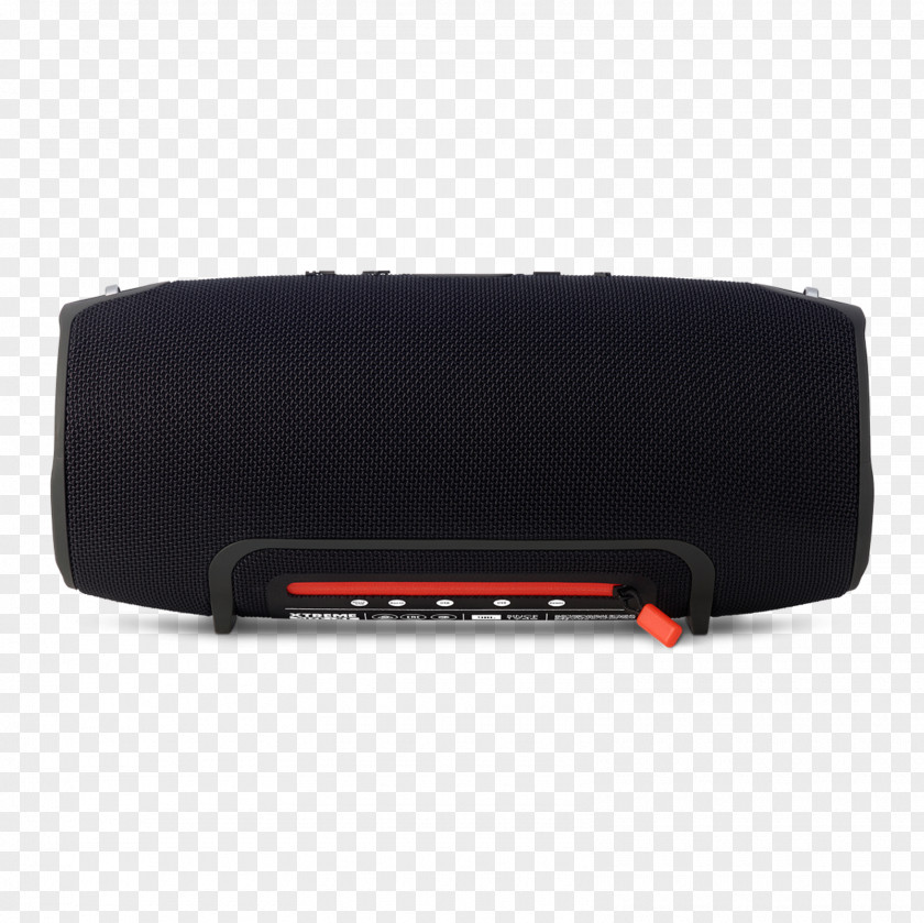 Black Backward Wireless Speaker Loudspeaker Enclosure JBL Xtreme PNG