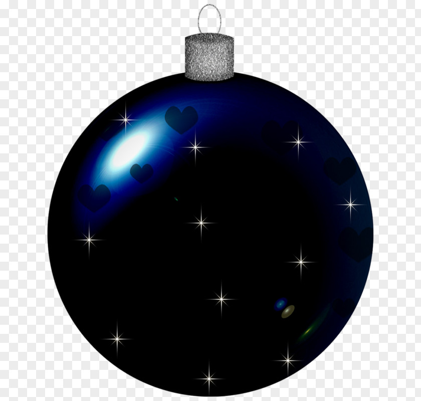 Blue Ball Christmas Sphere Clip Art PNG