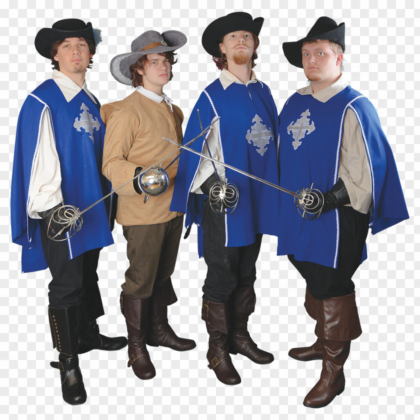 Musketeer Costume Outerwear Uniform Profession PNG