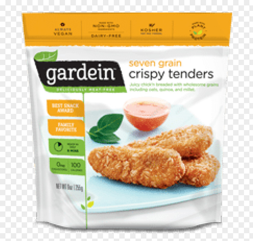 Crispy Strips Fried Chicken Orange Gardein Vegetarian Cuisine Meat Analogue PNG