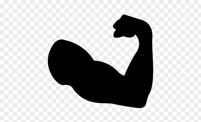 Strong Muscle Arm Clip Art PNG