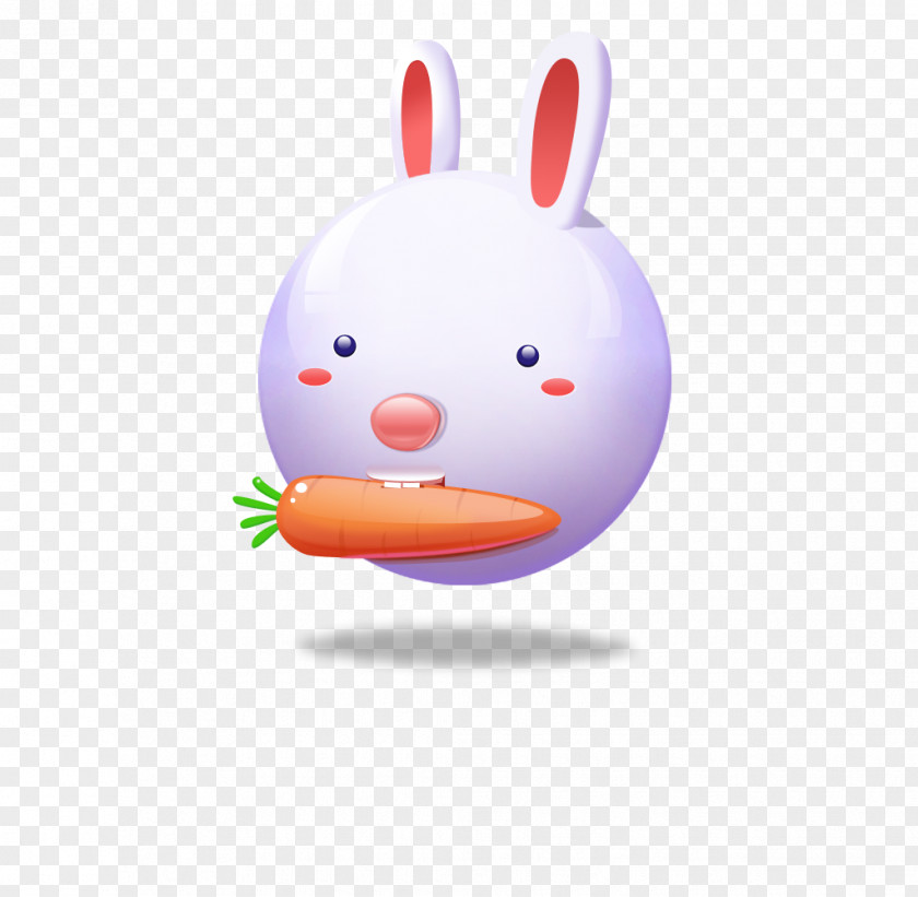 White Rabbit APP Easter Bunny Icon PNG